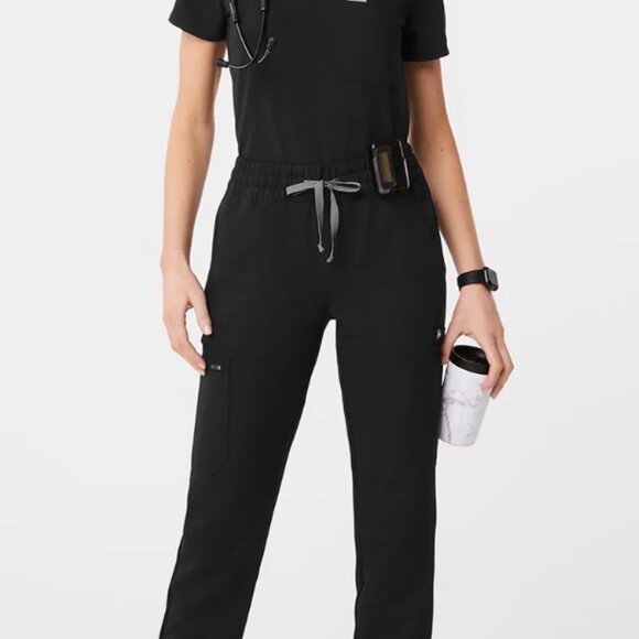 Figs Scrub Pants - Black - Picture 4 of 4